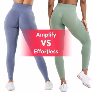 Amplify Effortless Leggings For Women Push Up Booty Legging Scrunch Butt Stretch Workout Gym Tights Fitness Seamless Yoga Pants