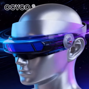 OCYCO Futuristic TR90 X-men Polarized Sunglasses Men Women Brand Designer Special Memory Materials Laser Cyclops